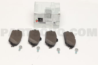 A0004208700 BRAKE PAD FRT-E(W213)