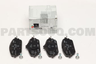 A0004208700 BRAKE PAD FRT-E(W213)