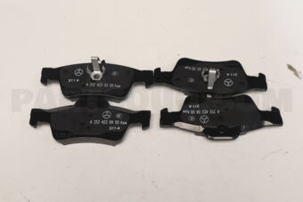 A0004208904 BRAKE PAD RER-E(W212)