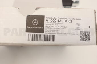 A0004213102 DISK BRAKE PAD