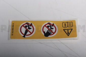 A0005840526 INFORMATION LABEL