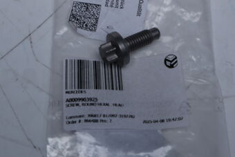 A0009903925 MERCEDES SCREW, ROUND HEXAL. HEAD