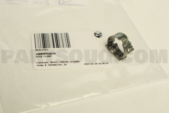 A0009956010 MERCEDES HOSE CLAMP
