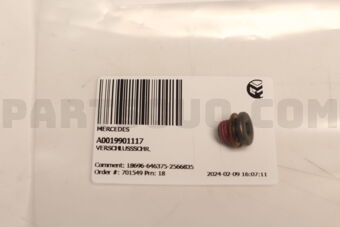 A0019901117 VERSCHLUSSSCHR