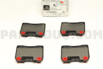 A00242026200041 MERCEDES BRAKE PAD FRT-S(W140)