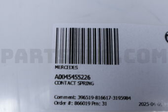 A0045455226 CONTACT SPRING