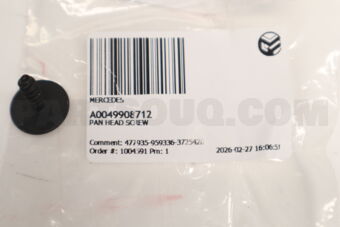 A0049908712 PAN HEAD SCREW