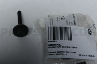 A0069907012 HEXAGON HEAD BOLT 5X40-E(W213)