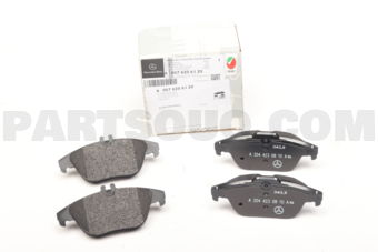 A0074206120 BRAKE PAD RER-C(W204)