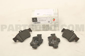 A0074206720 BRAKE PAD RER-E(W212)