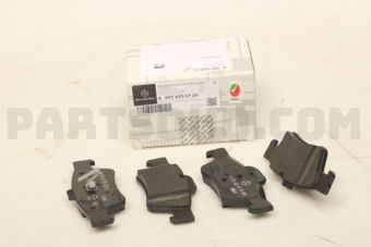 A0074206720 BRAKE PAD RER-E(W212)