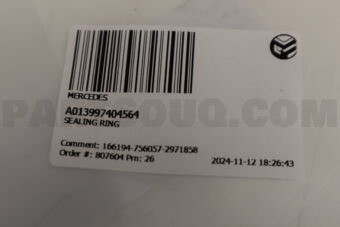 A013997404564 SEALING RING