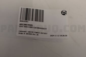 A0139974445 SEAL RING-E(W212)/C(W204)S(221