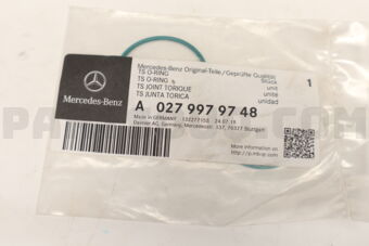 A0279979748 O RING,A/C COMP LATCH-C(W203)