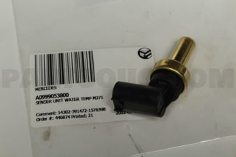 A0999053800 SENDER UNIT WATER TEMP M271