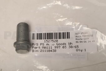 A111997033065 MERCEDES SCREW PLUG, FILLING