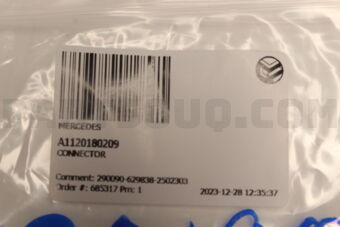 A1120180209 MERCEDES CONNECTOR