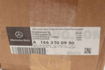 A1663200930 SHOCK ABSORBER,REAR LH OR RH, W16