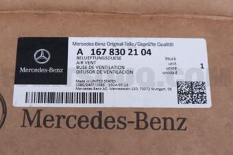 A1678302104 AIR VENT