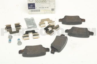 A1694201420 BRAKE PAD RER-A(W168/169)
