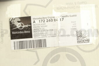 A1722400417 ENGINE MOUNT FRT/RHT-SLK(R172)