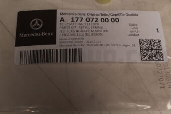 A1770720000 SPRING F INJECTOR-A(W177)