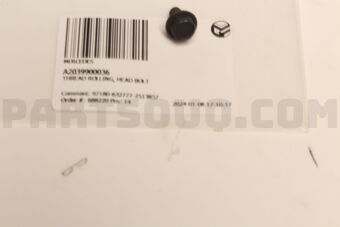 A2039900036 THREAD ROLLING, HEAD BOLT