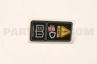 A2048173420 INFORMATION LABEL