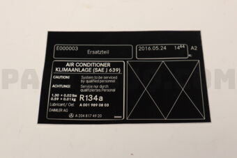 A2048174920 INFORMATION LABEL