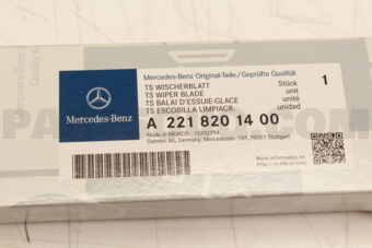 A2218201400 WIPER BLADE LFT/RHT-S(W221)