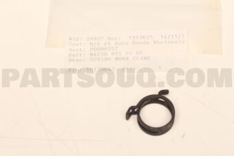 A2309950105 SPRING HOSE CLAMP