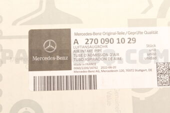 A2700901029 INTAKE MANIFOLD HOSE