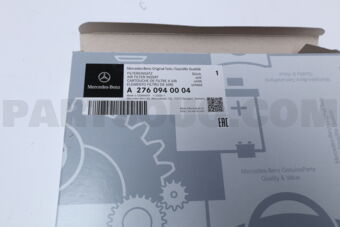 A2760940004 AIR FILTER INSERT-W204/212/221