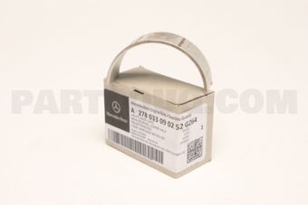 A278033090252GZ64 MAIN BEARING, LOWER HALF