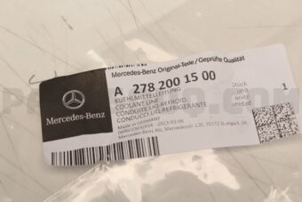 A2782001500 COOLENT LINE-GL(W166)