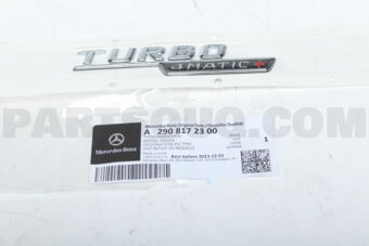A2908172300 MODEL BADGE