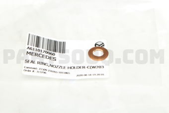 A6110170060 SEAL RING,NOZZLE HOLDER-C(W203