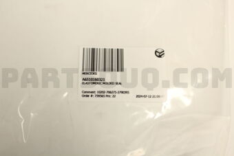 A6510160321 ELASTOMERIC MOLDED SEAL