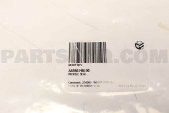 A6560148100 MERCEDES PROFILE SEAL