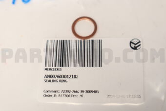 AN007603012102 SEALING RING