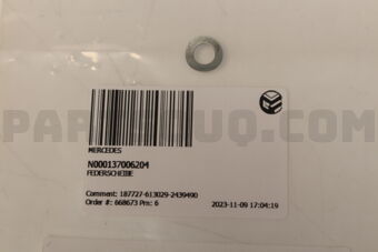 N000137006204 FEDERSCHEIBE