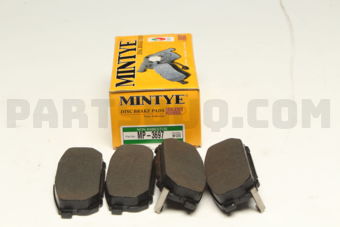MP3697 BRAKE PAD RR., ~KIASORENTO 02