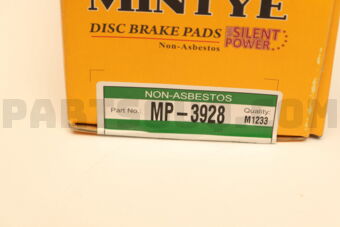 MP3928 BRAKE PAD