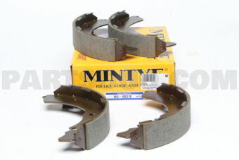 MS90318 BRAKE SHOE RR, MITL200 P/UP 05-