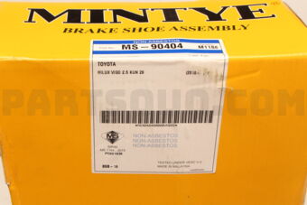 MS90404 BRAKE SHOES