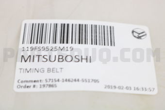 119FS9525M19 TIMING BELT