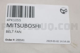 4PK1055 BELT FAN