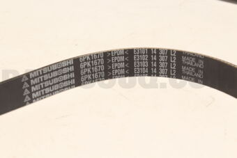 6PK1670 BELT FAN