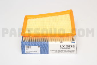 LX2878 AIR FILTER-BENTLEY 3W/4W