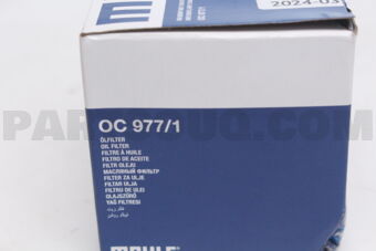 OC977 OIL FILTER/A1/A3/Q3/2013-2014
